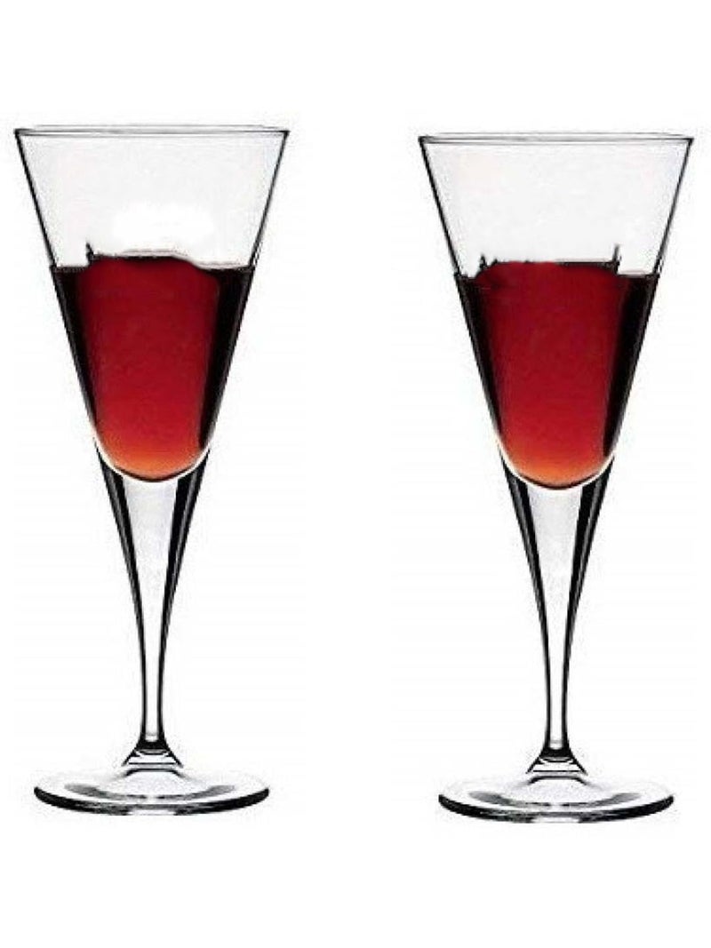 Somil Beautiful Wine Glasses for Memorable Moments 150 ml Capacity Pack of 2 Size 165 X 8 X 8 Cm - Image 1