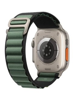 Alpine Loop Band 49mm 45mm 44mm for Watch Series Ultra/8/SE/7/6/5/4/3/2/1 Nylon Woven Textile Loop Sport Strap Wristband