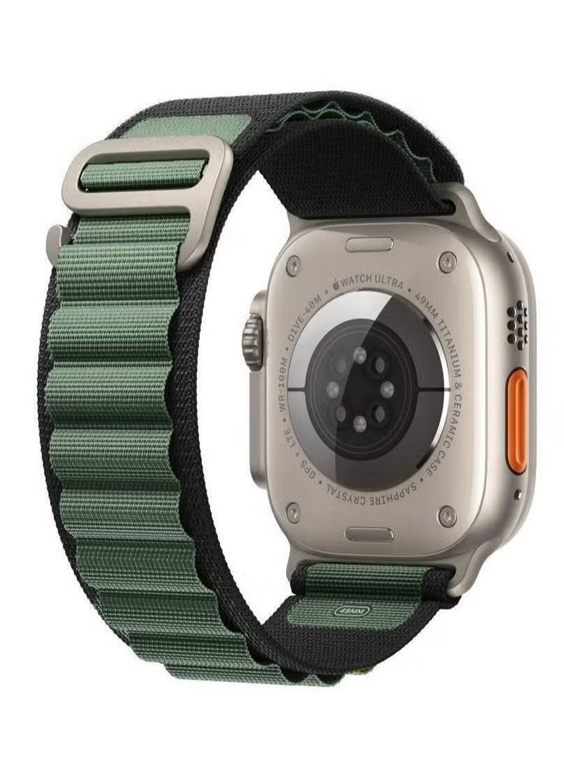 vesus - Alpine Loop Band 49mm 45mm 44mm for Watch Series Ultra/8/SE/7/6/5/4/3/2/1 Nylon Woven Textile Loop Sport Strap Wristband - Image 1