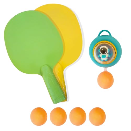 Wembley Hanging Table Tennis Trainer for Kids | Indoor Game Ping Pong Set with 2 Rackets & 5 Balls | Birthday Gift Sports Activity Toy for Boys & Girls Ages 3–14 | Door Hanging Home Play Game - Image 1