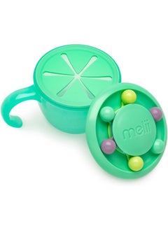Snack Container - Safe, Spill-Proof, and Playful Food Storage with Educational Beads for Babies, Toddlers, and Kids - BPA-Free & Versatile Snacking Solution