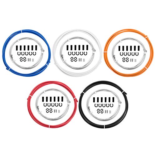 Chooee Universal Bicycle Brake Cable Housing Kit for Mountain Bike or Road Bikes,Standard Black - Image 3