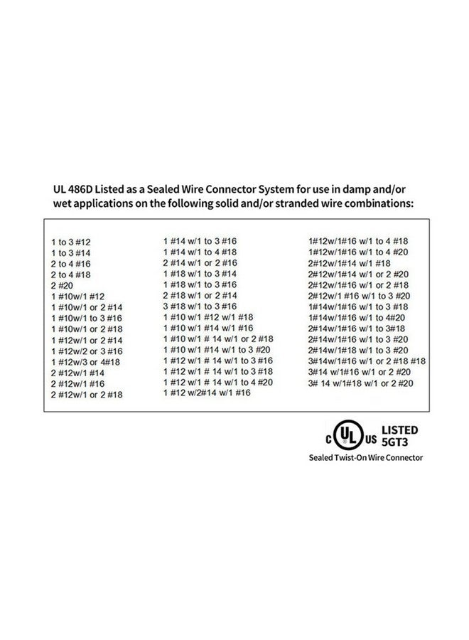 Dicio Waterproof Landscape Wire Connectors for 20-10 AWG 25 PCs UL Listed, Wire Connectors Nuts Best for Outdoor Landscape Lighting - Image 5