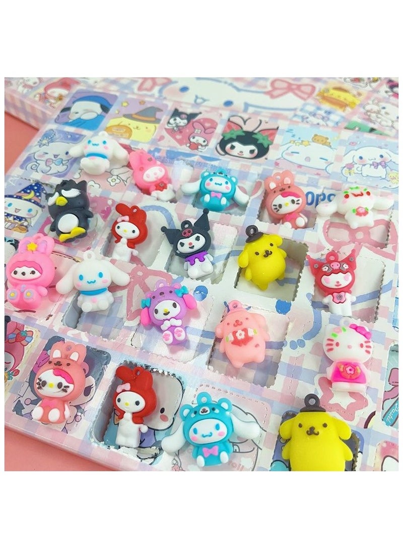 40 Pieces Mystery Box Toys Set with Anime Figure Keychain, Suprising Box Blind Box, Cute Cartoon Action Figure Blind Box, Collectible Toy , Ideal Birthday Christmas Gift for Kids,Children Party Favors kuromi - Image 4