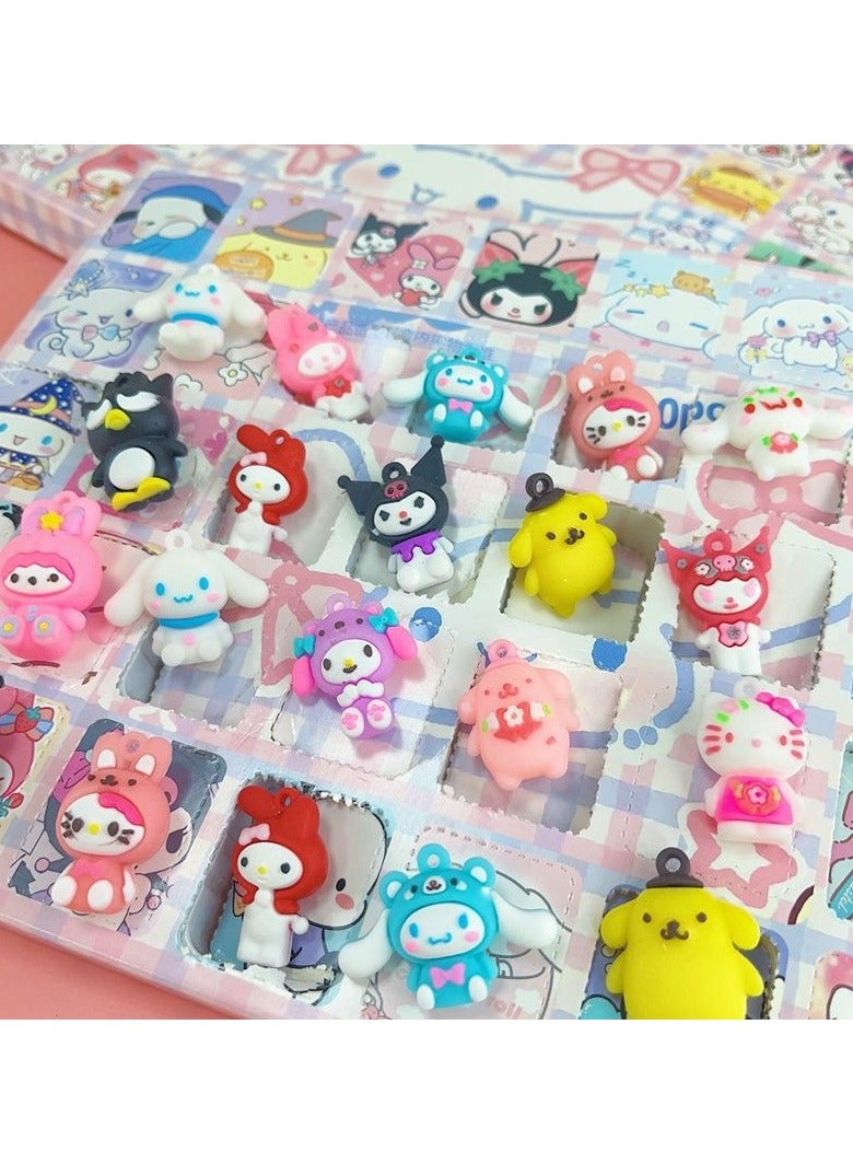 40 Pieces Mystery Box Toys Set with Anime Figure Keychain, Suprising Box Blind Box, Cute Cartoon Action Figure Blind Box, Collectible Toy , Ideal Birthday Christmas Gift for Kids,Children Party Favors kuromi - Image 5