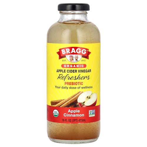 Bragg Refreshers Organic Apple Cinnamon Apple Cider Vinegar Beverage 16 Fl Oz - Image 1