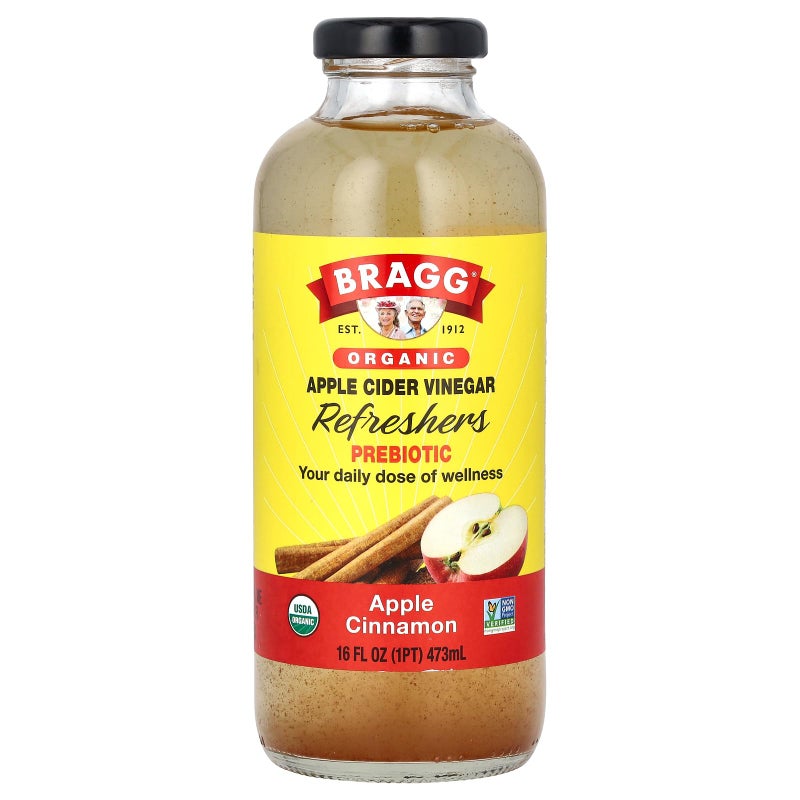 Bragg Refreshers Organic Apple Cinnamon Apple Cider Vinegar Beverage 16 Fl Oz - Image 3