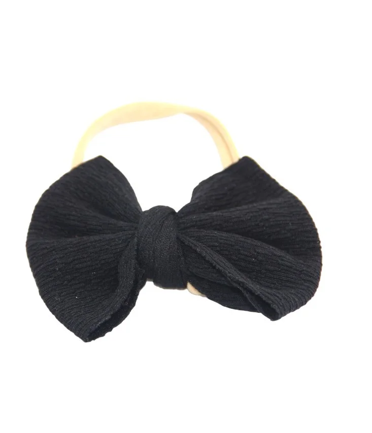 D'Daniela Aisha Glasses and Bow Barrette Ponytail Set For Babies and Girls - Black