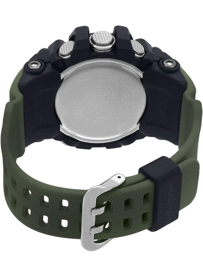 Casio G-Shock Watch - GG-1000-1A3DR Black Dial, Green Band - Image 4