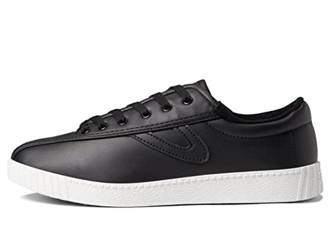 TRETORN Women's Nyliteplus Leather Lace-up Casual Fashion Sneakers Classic Vintage Style