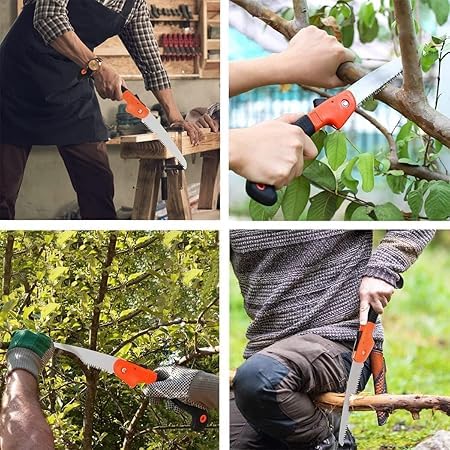 Folding Hand Saw Saw Blade Length 170mm 35 Teeth Full Length 315mm - Image 5