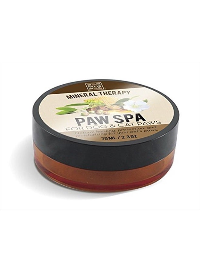 RELIQ natural mineral PAW SPA cream for dogs and cats. Not like wax balm, this creamy lotion is easy to apply and absorb faster. Add protection on pet paws and dry nose for summer heat and winter cold - Image 1