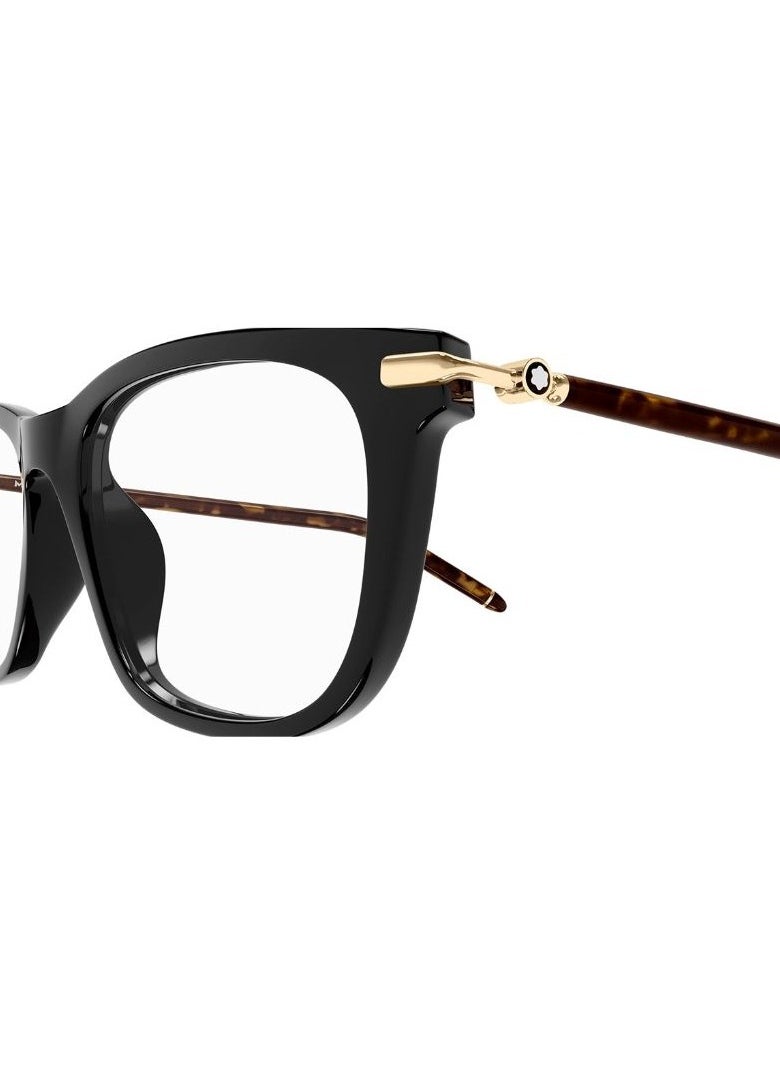 MONTBLANC Mont Blanc Square MB0275OA 004 53 Eyeglass Frame  - Image 3
