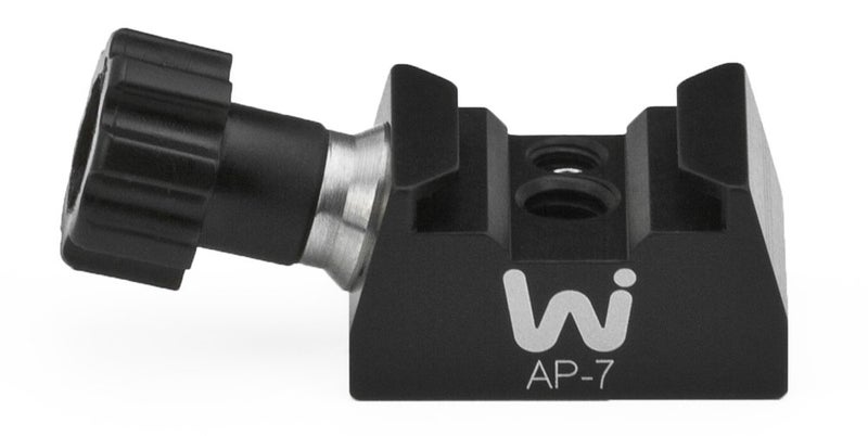 WIMBERLEY AP-7 Universal Cold Shoe Mount Adapter with Anti-Rotation for Flashes, LED Lights, Monitors and Other Accessories - 1/4-20 - Made in USA Black - Image 1