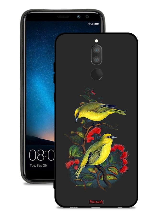Tolwak Huawei Mate 10 Lite Protective Case Cover Birds - Image 1
