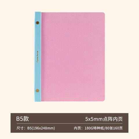 Libang B5 Notepad Thick Tear-Off Grid Memo Pad B5