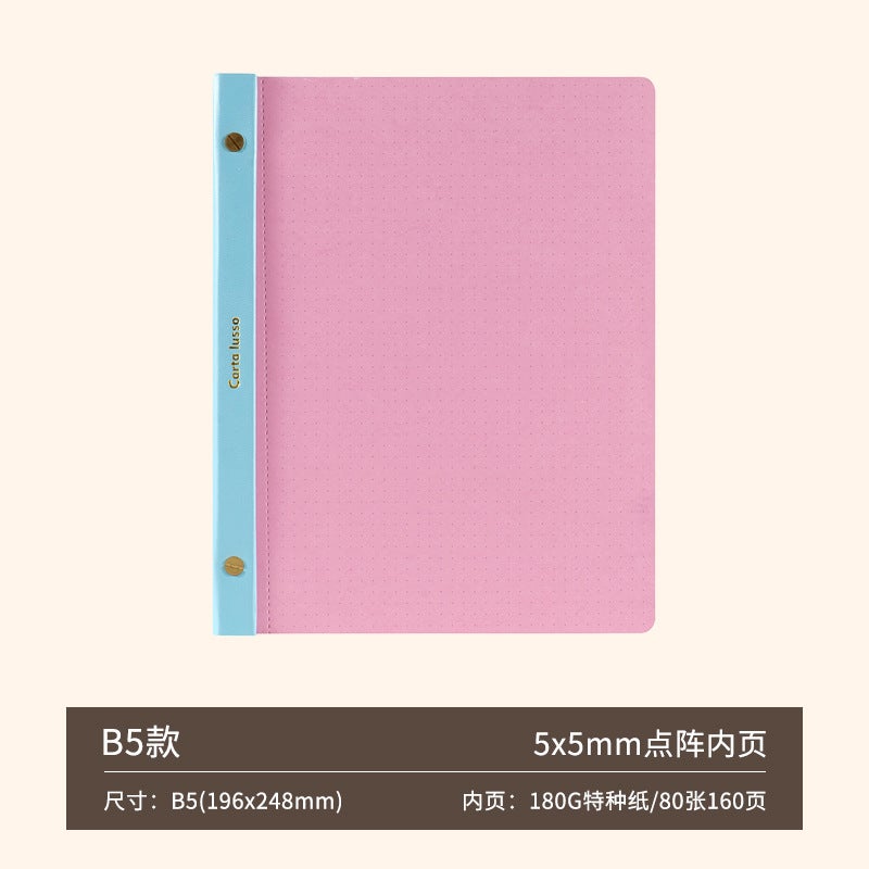 Libang B5 Notepad Thick Tear-Off Grid Memo Pad B5