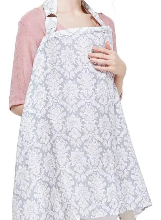 Breastfeeding Sheath, Nursing Cover for Breastfeeding, Nursing Scarf for Baby, Lightweight and Breathable Privacy Feeding Cover, Breastfeeding Apron, Full Coverage, Adjustable Shoulder Straps - Image 1
