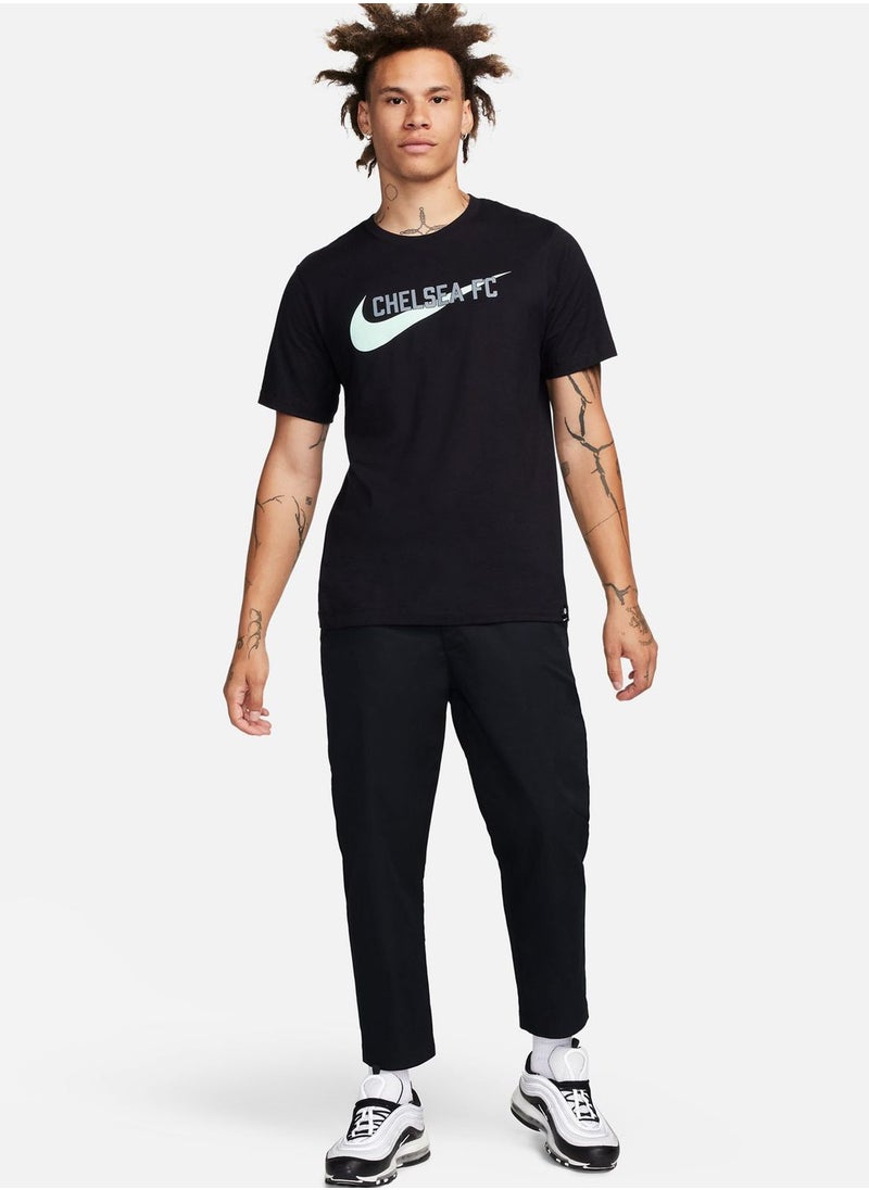 Nike - Chelsea Fc Swoosh T-Shirt - Image 1