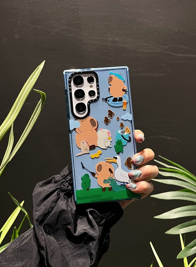 Samsung Galaxy S24 Ultra Capybara Park Series Case