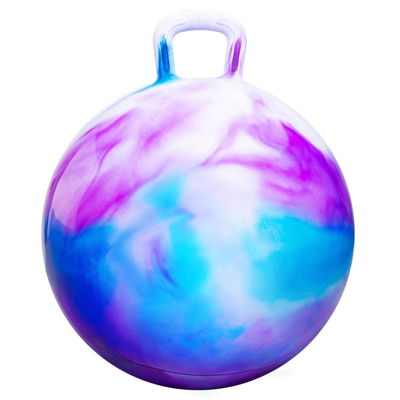 PlayZap Hopper Balls for Kids 10 22 Inches Bouncy Ball with Handle 22 Inflatable Bouncing Hopper 55cm Bouncing Toys Big Hopping Toys for Boys Girls Gifts - Image 3