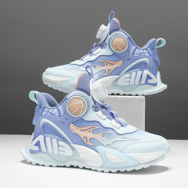 Mesh Sneakers Lightweight Flexible Sole Walking Shoes For Kids Indoor And Outdoor Activities - Image 4