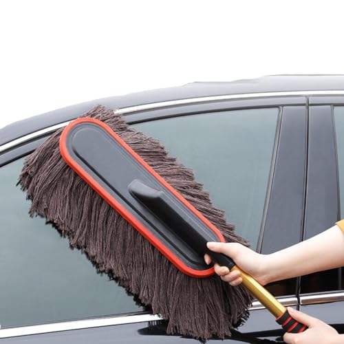 DETACHI Car Cleaning Microfiber Duster for Interior and Exterior Multipurpose Car Cleaning Brush Microfiber Car Dust Cleaner - Image 5