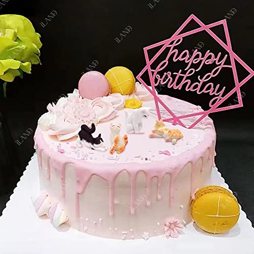 iland Cat Figurines,1/12 Scale Dollhouse Accessories,Realistic Mini Cat for Doll House Decor & Cake Toppers - Image 5