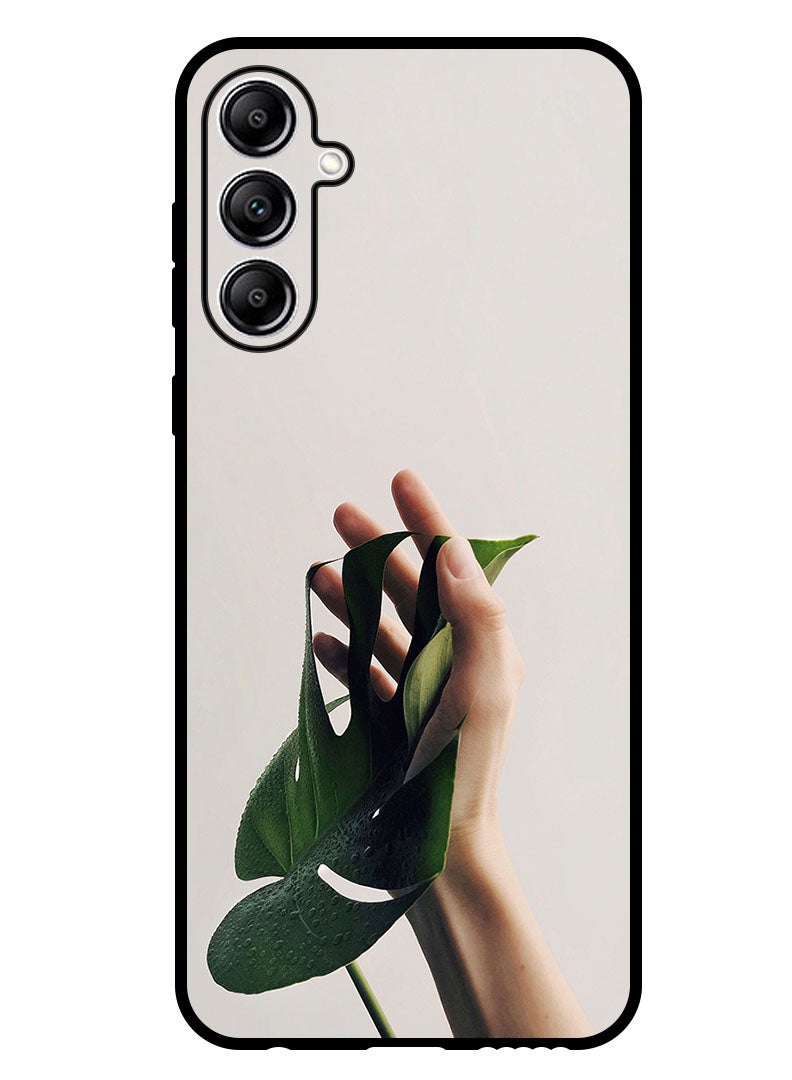 Theodor Protective Case Anti Scratch Shock Proof Bumper Cover For Samsung Galaxy M15 hand_leaf_minimalism - Image 1