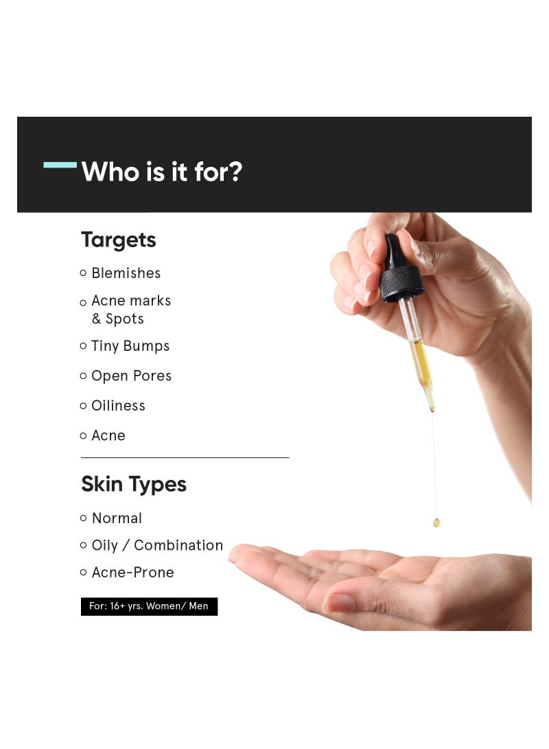 منيماليست مصل النياسيناميد للوجه بنسبة 10% من مينيماليست لعلامات حب الشباب والعيوب وموازنة الزيوت مع مصل الزنك لتنقية البشرة ومكافحة حب الشباب للبشرة الدهنية والمعرضة لحب الشباب 30 مل - Image 5