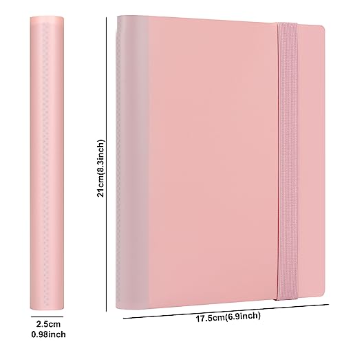 GEAoffice Trading Card Binder - 4 Pocket Card Collection Album Folder - 160 Side Loading Pocket Binder for TCG, MTG, Sports&Game Cards - Gifts for Girls - Image 3