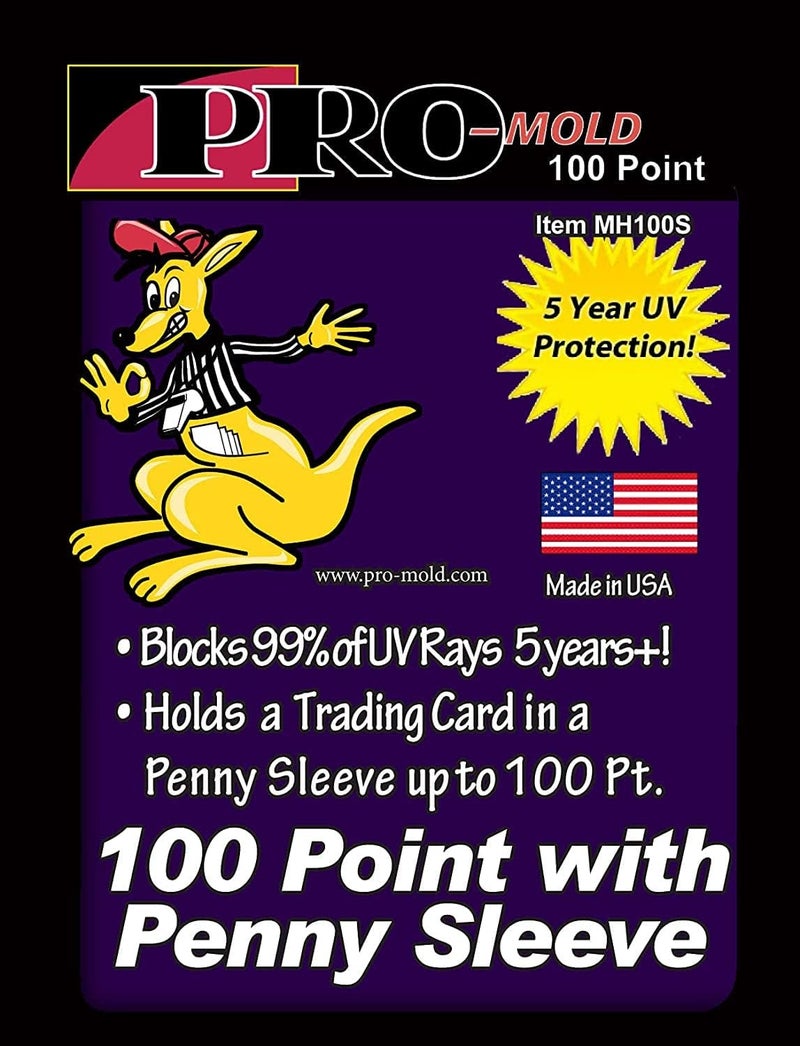 Pro-Mold Box(20) 100 pt. Magnetic One Touch Card Holders Holds Sleeved Card MH100S - Image 2
