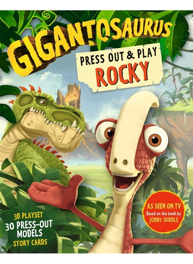 Gigantosaurus - Press Out and Play ROCKY: A 3D playset with press-out models and story cards!  - Image 1