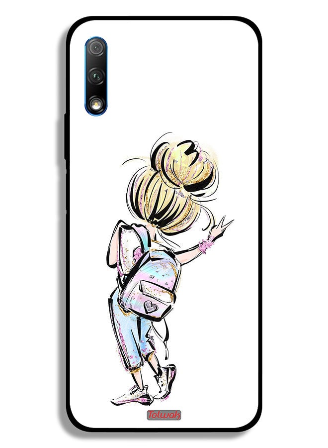Tolwak Honor 9X (China) Protective Case Cover Back To School Girl Art - Image 2