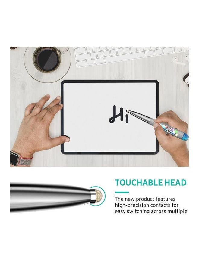NIBEMINENT 2.4GHz Optical Pen Mouse Grey  - Image 2