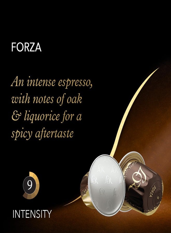 L'OR Espresso Capsules, 100 Count Forza, Single-Serve Aluminum Coffee Capsules Compatible with the L'OR BARISTA System & *Nespresso Original Machines - Image 4