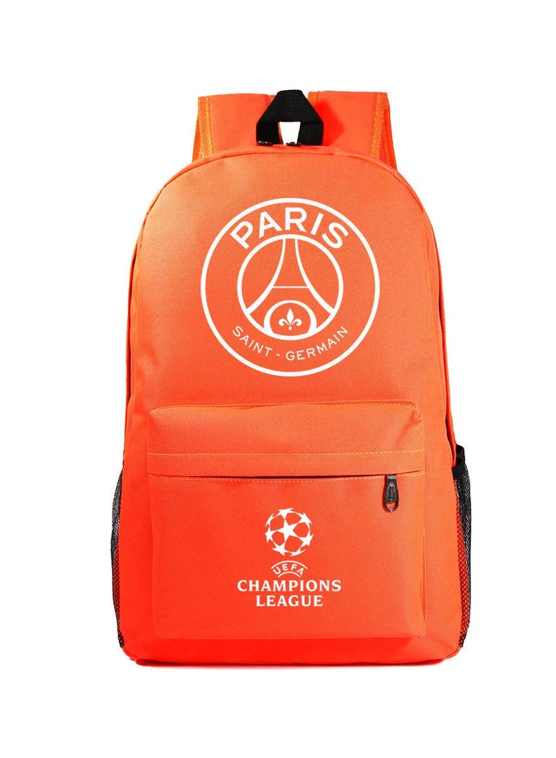 Champions League Printed Youth Large Capacity Men's and Women's Shoulders