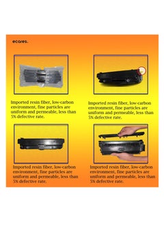 ECARES ECARES® 128A Compatible Toner Cartridge CE320A CE321A CE322A CE323A for HP Color Laserjet CP1525n CP1525nw CM1415fn CM1415fnw Printer (Multicolor)  - Image 3