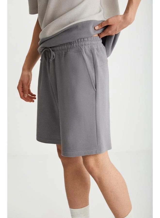Grimelange Ramadanp004 Men's Gray Shorts.