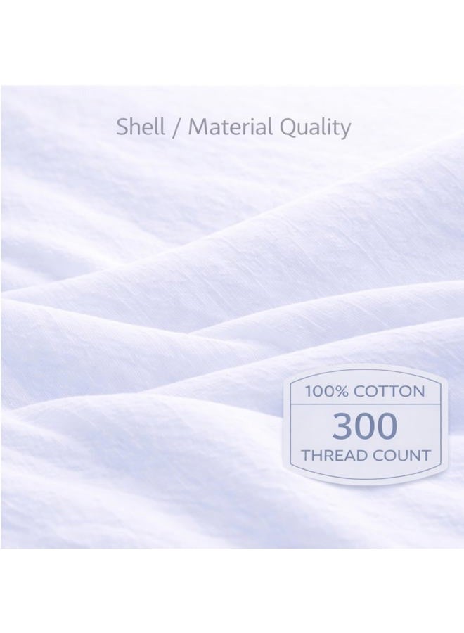 Continental Bedding Luxury Down Pillows Standard Size Pack of 1 - Family Made in New York - Breathable Bed Pillows for Sleeping, Back, Side, Stomach Sleepers – 550 FP Soft, Moderate Softness and Loft - Image 4