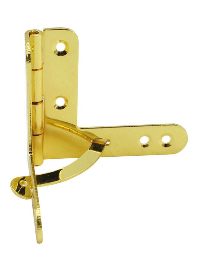 NIBEMINENT 10-Piece Door Closer Spring Hinge Set Gold - Image 2