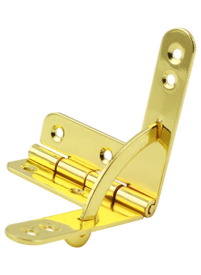 NIBEMINENT 10-Piece Door Closer Spring Hinge Set Gold - Image 4