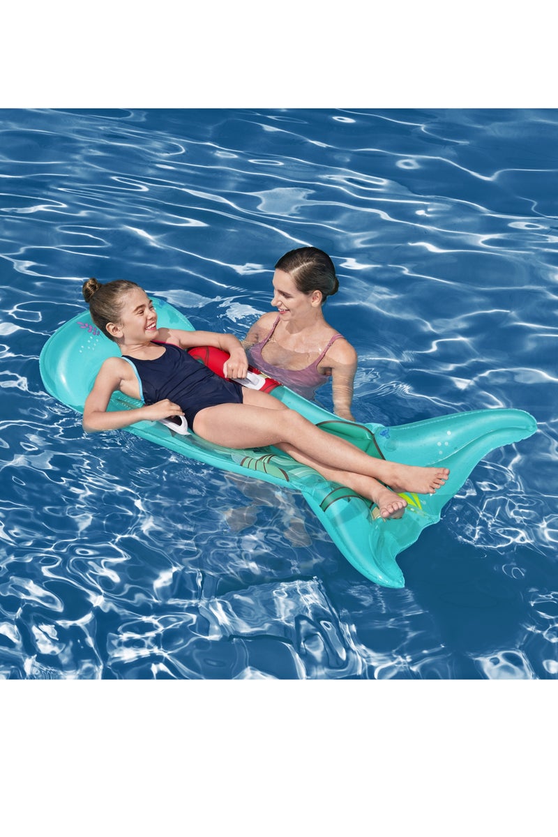 Bestway Float Little Mermaid 158x81cm | Inflatable Ride-on | Pool Float | Summer Water Toy | Pool & Beach Toy - Image 2