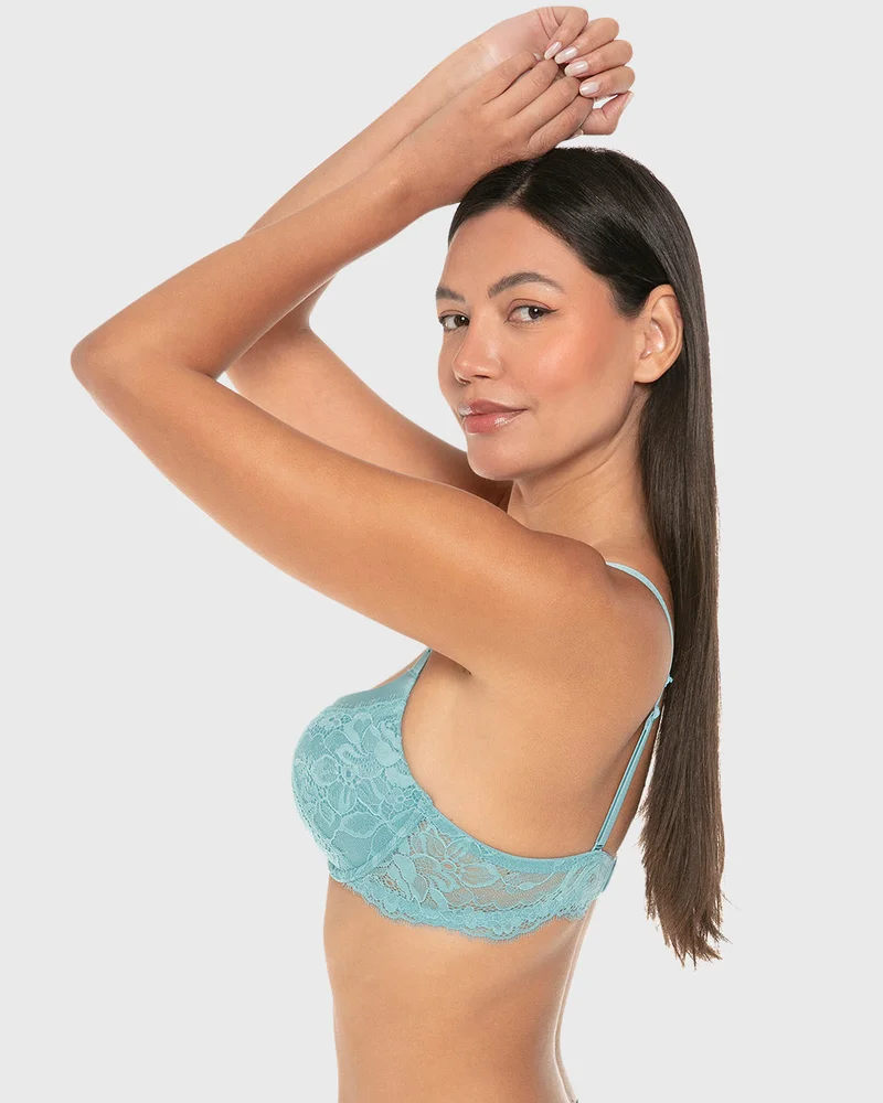 ايسلا اند ايفي Isla & Evie Luxe Fashion Double Push up Plunge Bra