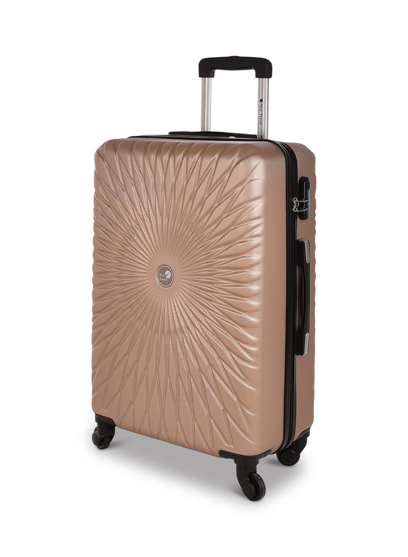 NEW TRAVEL New Travel ABS Luggage Set, Trolley Travel Bag with Carry On Cabin and Checked In Sizes, Combination Lock and 4 Wheels, Lightweight and Durable, Size 20/24/28, NT803/3P - Image 4
