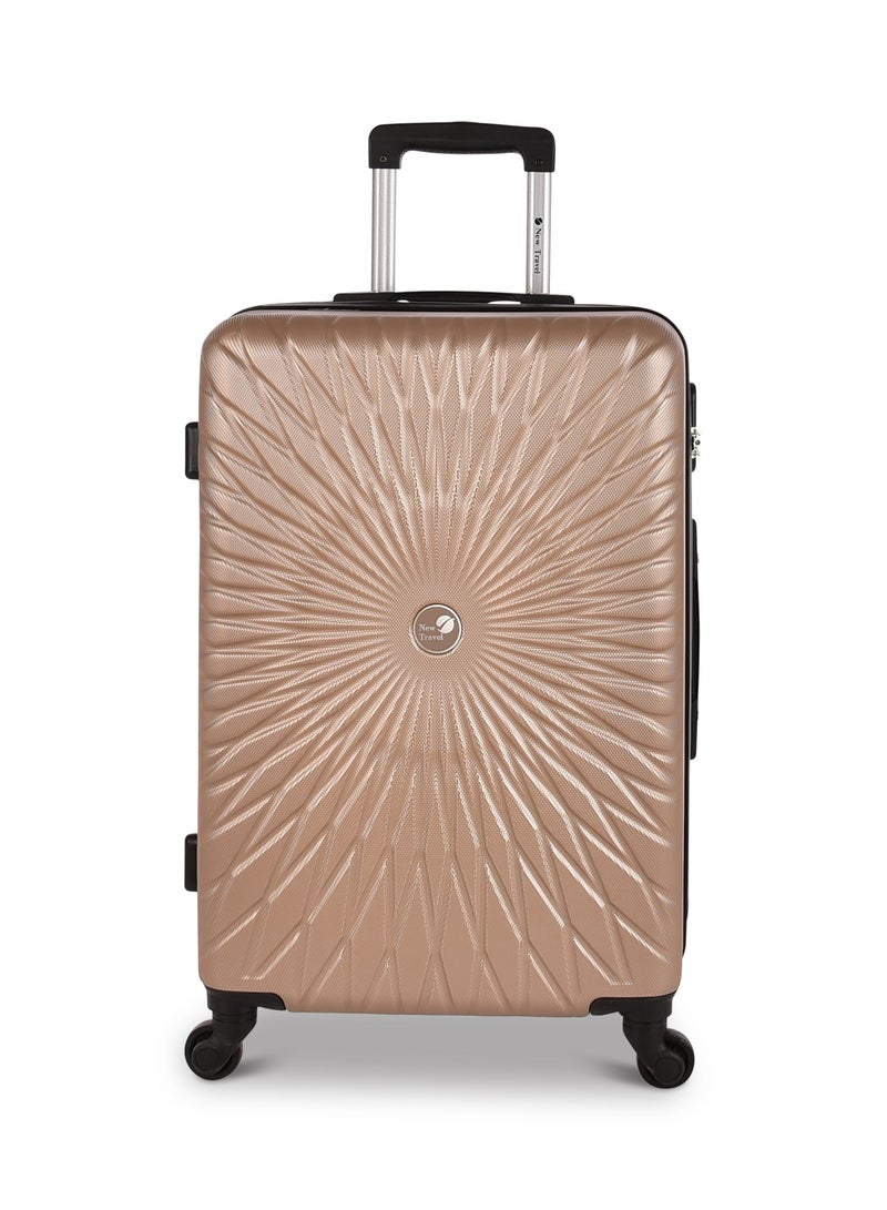 NEW TRAVEL New Travel ABS Luggage Set, Trolley Travel Bag with Carry On Cabin and Checked In Sizes, Combination Lock and 4 Wheels, Lightweight and Durable, Size 20/24/28, NT803/3P - Image 3