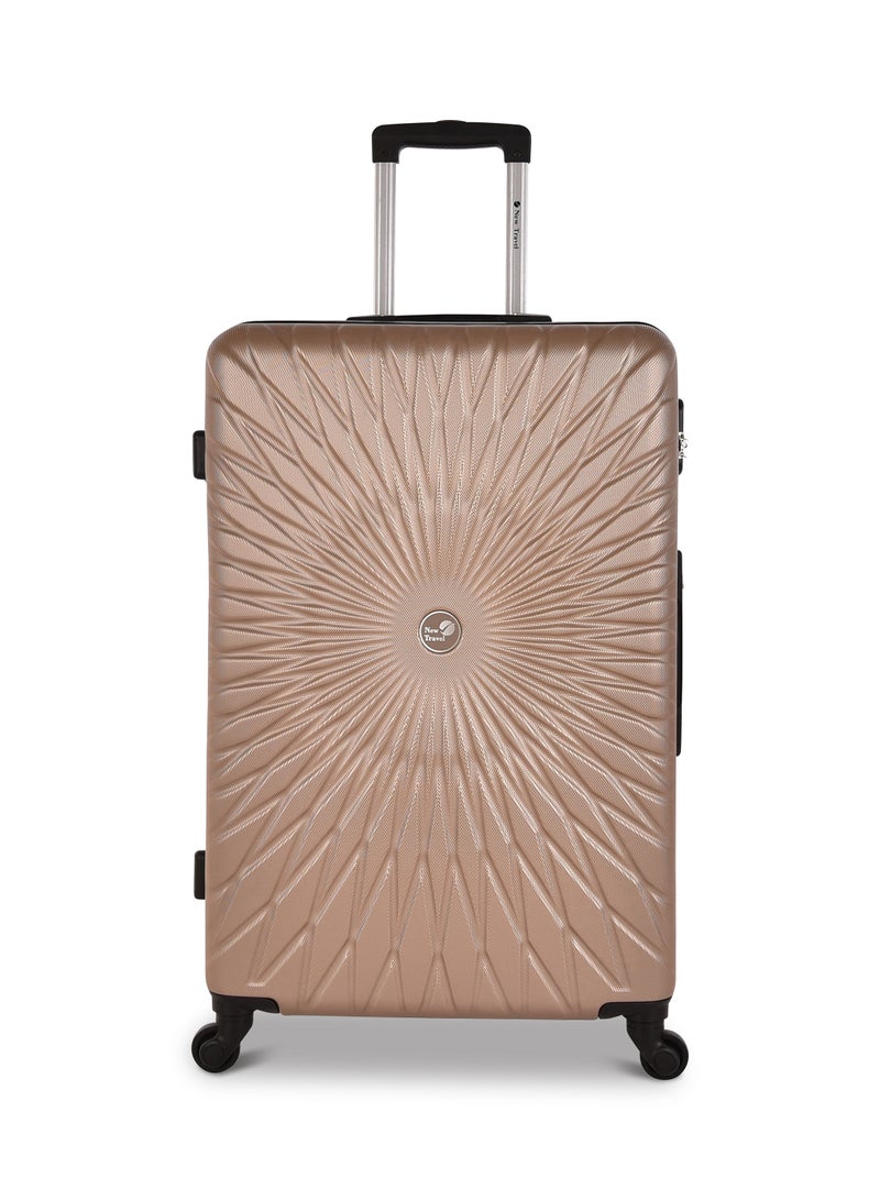 NEW TRAVEL New Travel ABS Luggage Set, Trolley Travel Bag with Carry On Cabin and Checked In Sizes, Combination Lock and 4 Wheels, Lightweight and Durable, Size 20/24/28, NT803/3P - Image 2