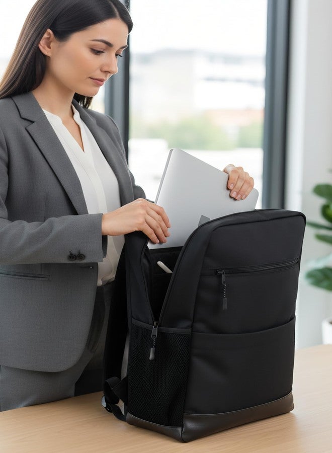 Stylbase 15.6" Laptop Backpack - Water Resistant Travel Bag for Business & College, Anti-Theft Padded Computer Compartment, Lightweight Casual Daypack with Side Bottle Holder & Heavy Duty Zippers - Image 5