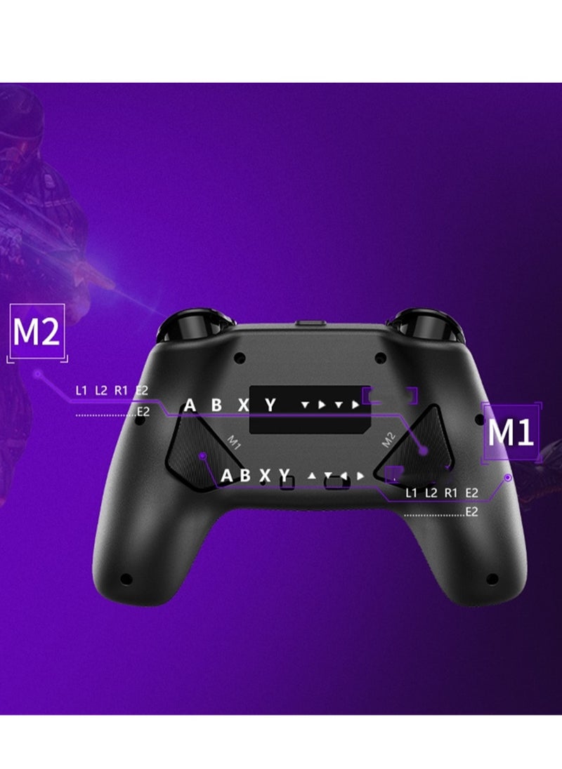 Generic - Crack Light PS4 Game Controller Six-Axis Body Sensing Vibration Gyroscope Wireless PC/PS4 Controller - Image 1