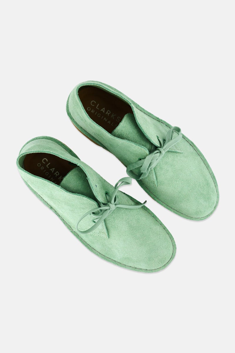 clarks Men Standard Desert Boot Lace Up Casual Shoes, Light Green  - Image 4